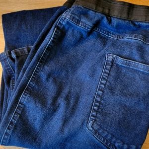 Straight leg jeans dark blue
